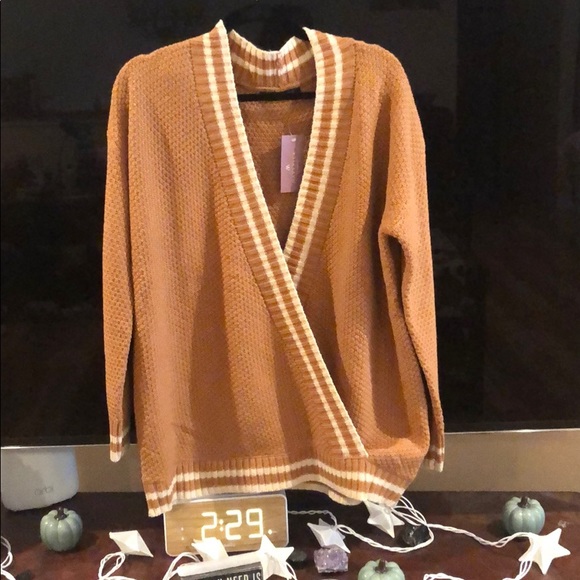 Maverick the Collection V-Neck old school sweater - Picture 1 of 6